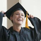 1*Unisex Adult Matte Graduation Cap With Tassel High Hat School College U9 R3Y5