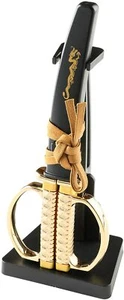 Japanese Sword Scissors Golden Dragon Model NIKKEN - Picture 1 of 4