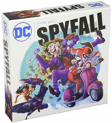DC Spyfall Board Game by Cryptozoic Justice League New  - Image 1 of 4