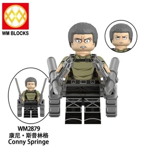 2 inch Custom Attack on Titan, Conny Springe Minifigure, New/Mint - Picture 1 of 1