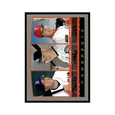 Tarjeta de béisbol Wilton Veras Joe Crede Mike Lamb novato 2000 Topps #443 casi nueva Foto 1 de 3