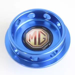 MG 6 1.8 Öleinfüllstutzen blau eloxiert Billet Aluminium MG6 SAIC Kavachi Motor - Bild 1 von 6