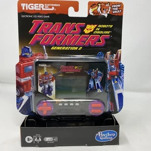 Hasbro Tiger Electronics Handheld Transformers Gen 2 LCD Game Retro 1993 Reissue - Picture 1 of 7