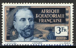 Francés AEF 1937, 3fr Victor Liotard (1858-1916), MNH, YV 59 - Imagen 1 de 1