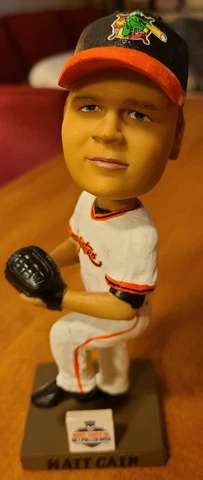 Norwich Navigators SF Giants Matt Cain Perfect Game 2012 Baseball Bobblehead Cover