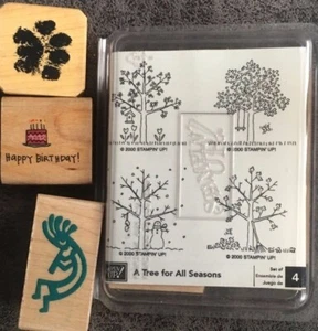  Stampin' Up!  Baum, Herbst Winter Frühling Sommer und mehr, Stempel Set 7 - Bild 1 von 2