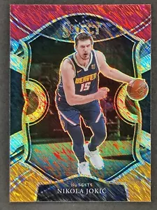 2020-21 Select NIKOLA JOKIC Concourse Red White Orange Shimmer #58 Nuggets (A) - Bild 1 von 2