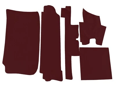 Se adapta a: Alfombra maletero terciopelo rojo medio mercedes-benz r107 450sl 380sl 560sl 72-89 Foto 1 de 3