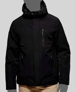 Club Room Men's Black 3-in-1 Hooded Full-Zip Parka Coat Jacket Size XXL 2XL New - Picture 1 of 10