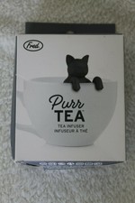 Fred Purr Tea - Grey Cat Tea Infuser - Silicone BPA Free New