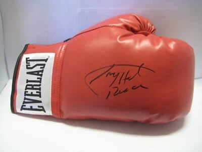 GUANTE AUTOGRAFIADO LARRY HOLMES UNO DE LOS MEJORES CAMPEONES DE PESO PESADO CON CERTIFICADO DE AUTENTICIDAD Foto 1 de 4