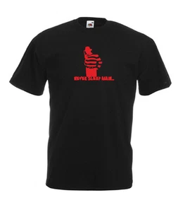 Freddy Krueger Never Sleep Again Nightmare Elm Street TShirt Retro T-Shirt 80s - Picture 1 of 1