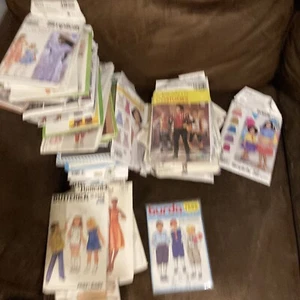 Lot Of 48 Sewing patterns Vintage To new Simplicity McCall’s Burdo Butterick Lt1 - Picture 1 of 6