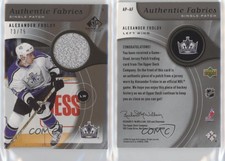 2005-06 SP Game Used Edition Authentic Fabrics /75 Alex Frolov Alexander Patch