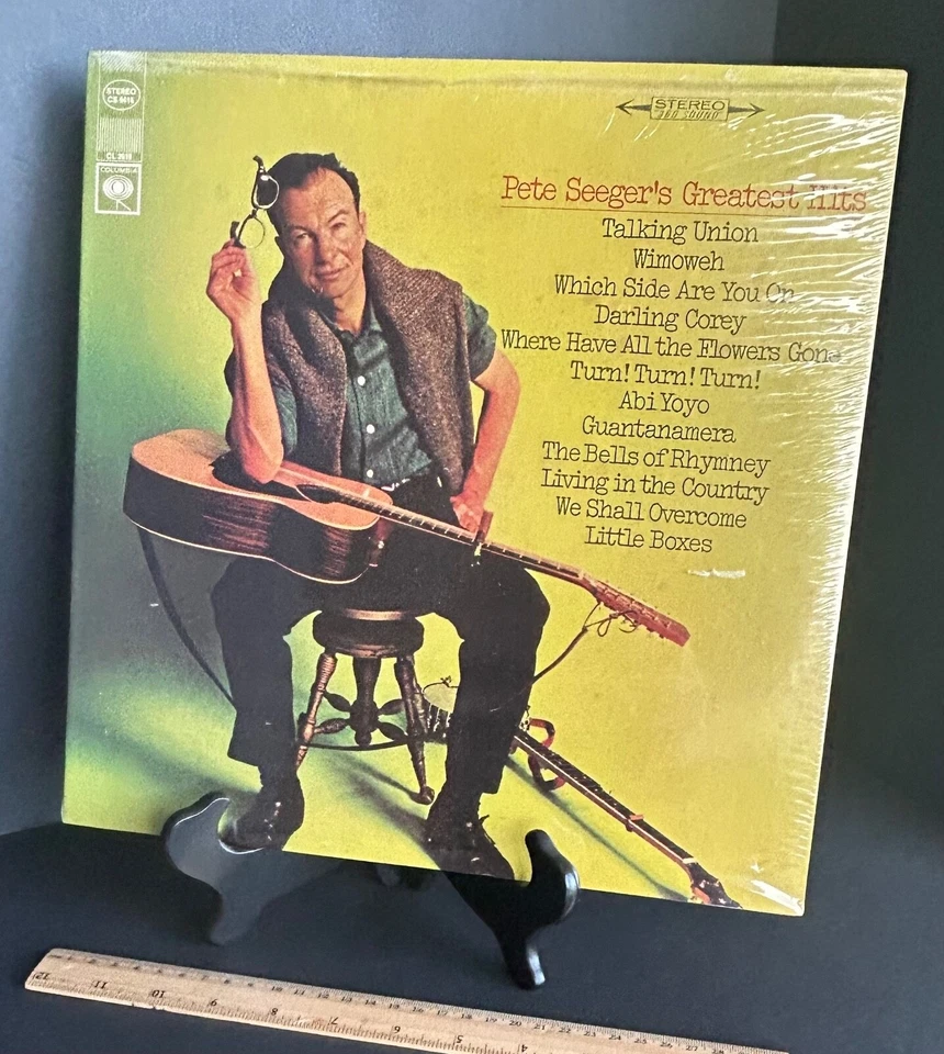RARE Vintage 1967 Sealed Pete Seeger Greatest Hits Columbia CS 9416 Folk Music Foto 1 de 4