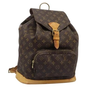 LOUIS VUITTON Monogram Montsouris GM Backpack M51135 LV Auth BD1248 - Picture 1 of 24