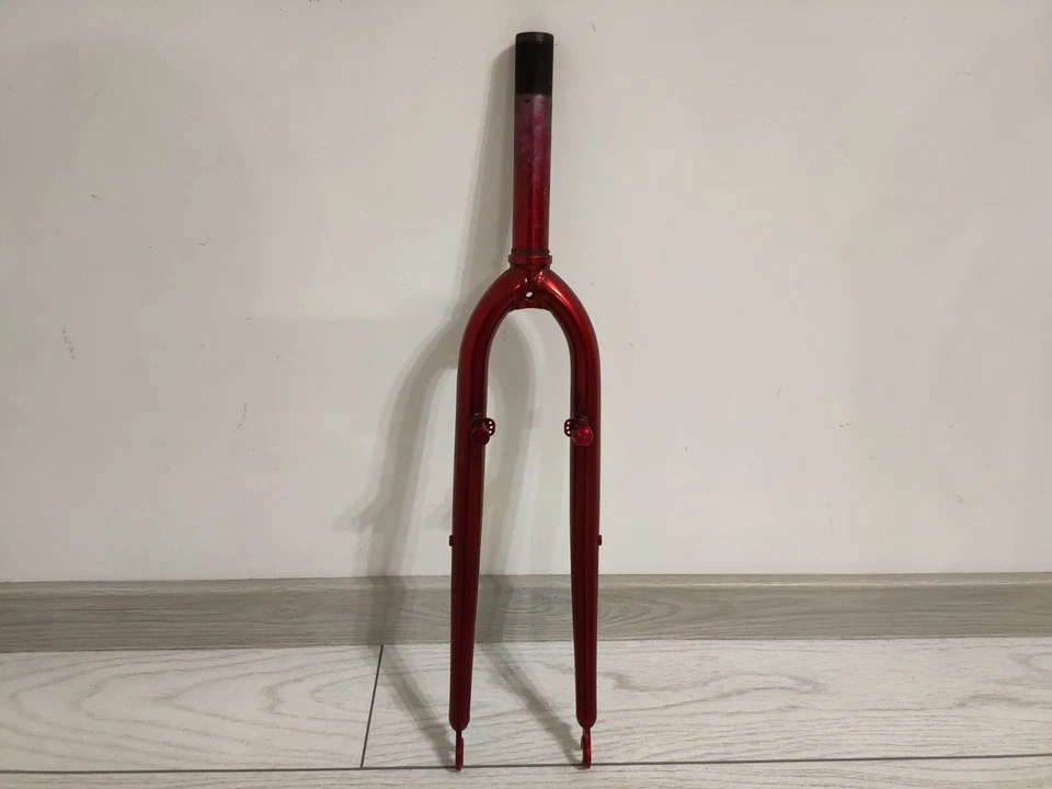 Touring Bicycle Steel Fork V-Brake 700c Cyclocross Trekking 1"-1/8 Threaded NEW - Image 1 of 4