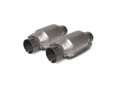 SLP ROUSH High Flow Catalytic Converters Pair cats  Mustang 4.6 5.0 2.5" ls swap - Image 1 of 2