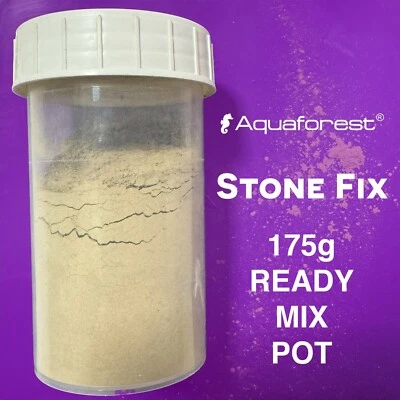 Aquaforest Stone Fix 175g Ready Mix Pot - Aquascaping Hard Bonding Cement Glue