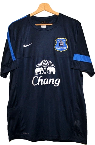 2013 EVERTON FC Football SHIRT Jersey NIKE size XL Camiseta Maillot Maglia Cover