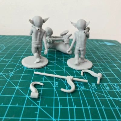 1/24 Nsfw Resin Figure Model Kit Goblin Tid Up Girl GK Unassembled Unpainted - Image 1 of 4