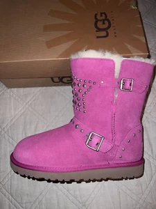 UGG ADRIANNA STARS ROSA WINTERSTIEFEL GR US 5 YOUTH - Bild 1 von 15