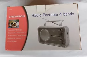 Thomson RT 476 Radio 4 banda AC/DC - Vintage - Foto 1 di 10
