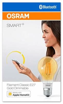OSRAM SMART+ LED Filament Globe GOLD 50W E27 Bluetooth EEK:F (Spektrum A bis G) - Bild 1 von 4