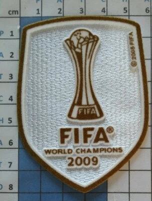 Badge Patch World champions club 2009 maillot du FC Barcelone 2010 (Espagne)