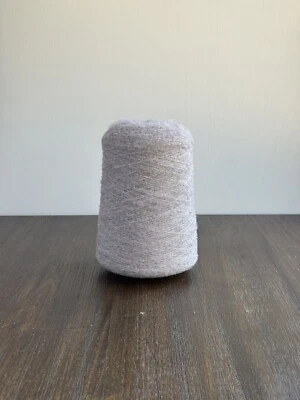 345g Extrafine Wool Polyester Blend Mini Loop Yarn Cone Unknown Brand Unlabeled - Image 1 of 4