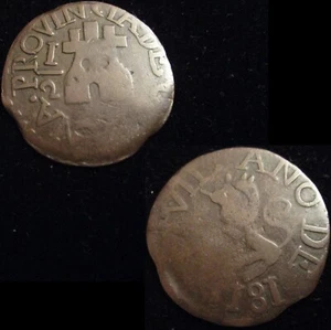 ESPAÑA, 243-FERDINANDO VII, MEDIO REAL 1815, GUAYANA, ESCASA, EN MUY BUEN ESTADO - Imagen 1 de 1