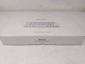 Anne Pro 2d, 60% Wired/wireless Mechanical Keyboard (gateron Brown Switch/white - Picture 1 of 5