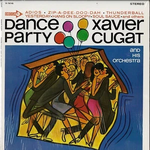 XAVIER CUGAT dance party U.S. DECCA LP DLP-DL-74740_orig 1966 LATIN near MINT - Picture 1 of 4