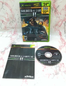 Soldier of Fortune 2 II Double Helix 2003 For Microsoft Xbox, With Manual - Picture 1 of 5