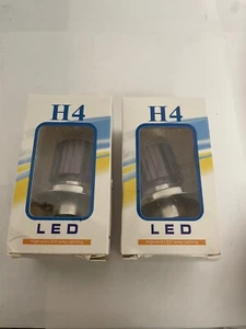 2x H4  8-80v Super White LED Headlight Bulb Conversion super bright high for car - Picture 1 of 4