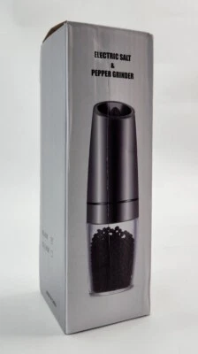 Electric Stainless Steel Automatic Gravity Induction Salt and Pepper Grinder - Image 1 of 4