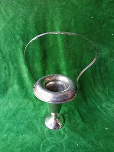 Jarrón plateado 304 vintage J R Rogers & Sons - Imagen 1 de 5