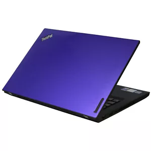 Purple Laptop Lenovo ThinkPad T450 Core I5 8GB RAM 128GB 512GB SSD Windows 10 - Picture 1 of 12