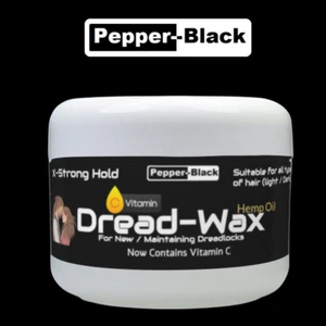 Pepper Black's Dread Wax for dreadlocks All Types - Picture 1 of 10