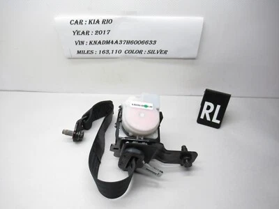 Conjunto de cinturón de seguridad trasero izquierdo Kia Rio 2015-2017 89810-1W700 OEM Foto 1 de 4