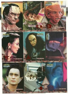 1999 Skybox Star Trek Deep Space Nine MEMORIES From The FUTURE Alien Races Set - Picture 1 of 2