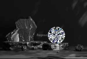 10 Ct Natural Diamond Round Cut D Grade VVS1 +1 Free Gift - Picture 1 of 8