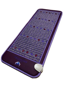 MediCrystal Ion FIR PEMF Photon Far InfraRed Heating Amethyst Agate Mat 24"x59" - Picture 1 of 12