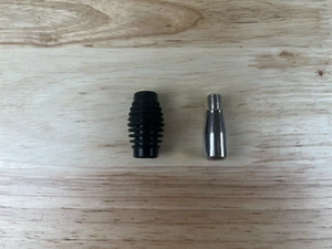 CAPRESSO Model 118 Espresso Coffee Maker Part- Frother Tip + Rubber Sleeve - Picture 1 of 2