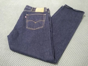 Levis 505 Regular Fit Straight Leg Jeans Etikett Gr.38x32 gemessen Gr.38x30,5 - Bild 1 von 14