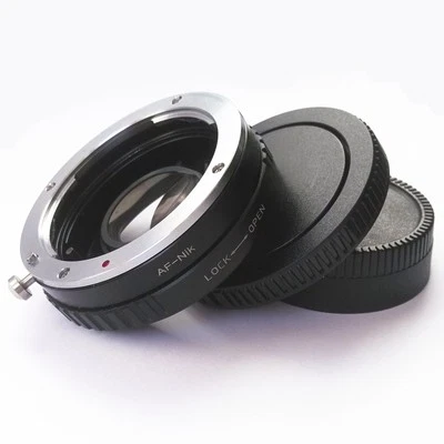 for Sony Alpha Minolta AF Lens to Nikon F Optical Adapter Infinity Glass D3200  - Image 1 of 4