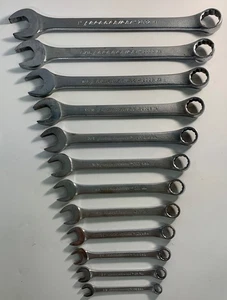 Pro America USA 12 Piece SAE 12 Point Combination Wrench Set 5/16" - 1" - Picture 1 of 11