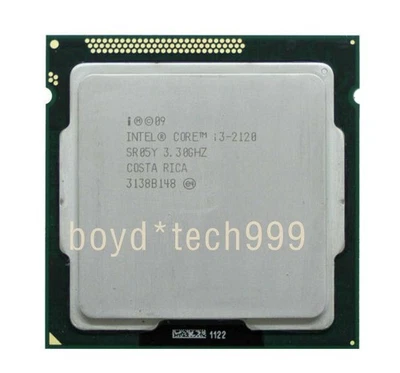 Intel Core i3-2120 CPU 2 cores Socket LGA1155 SR05Y 3.3 GHz 3300 MHz Processor - Image 1 of 4