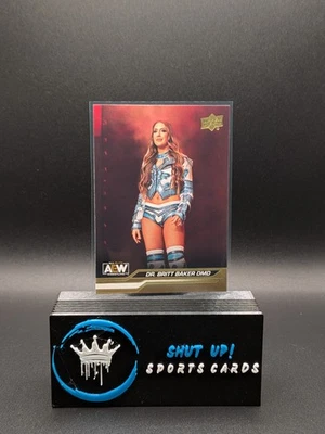 Dr Britt Baker DMD 2024 AEW Upper Deck #26 Gold - Image 1 of 2