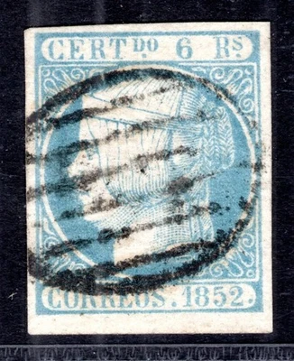 SPAIN 1852 16 used FLAWLESS (M7445 - Image 1 of 2